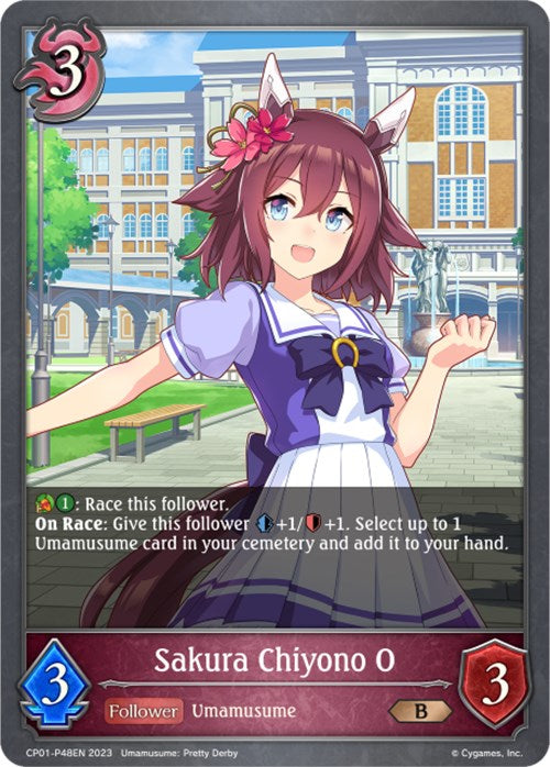 Sakura Chiyono O (CP01-P48EN) [Umamusume: Pretty Derby] - Card Brawlers | Quebec | Canada | Yu-Gi-Oh!