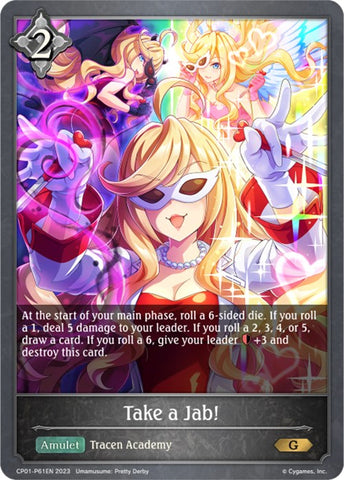 Take a Jab! (CP01-P61EN) [Umamusume: Pretty Derby] - Card Brawlers | Quebec | Canada | Yu-Gi-Oh!