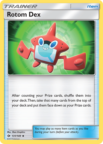 Rotom Dex (131/149) [Sun & Moon: Base Set] - Card Brawlers | Quebec | Canada | Yu-Gi-Oh!