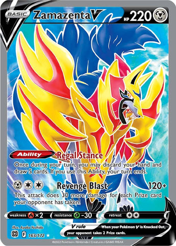 Zamazenta V (163/172) [Sword & Shield: Brilliant Stars] - Card Brawlers | Quebec | Canada | Yu-Gi-Oh!