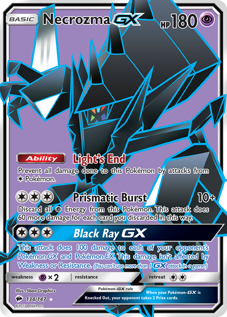 Necrozma GX (134/147) [Sun & Moon: Burning Shadows] - Card Brawlers | Quebec | Canada | Yu-Gi-Oh!