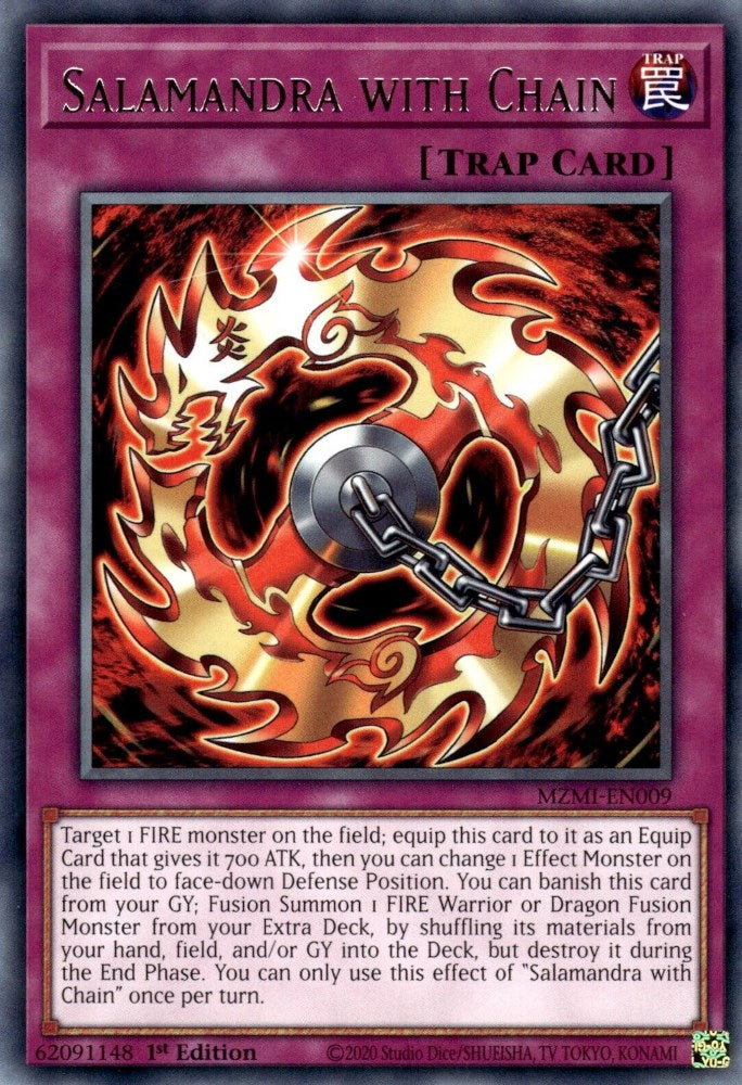 Salamandra with Chain [MZMI-EN009] Rare - Card Brawlers | Quebec | Canada | Yu-Gi-Oh!