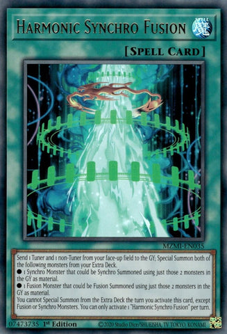 Harmonic Synchro Fusion [MZMI-EN035] Ultra Rare - Card Brawlers | Quebec | Canada | Yu-Gi-Oh!