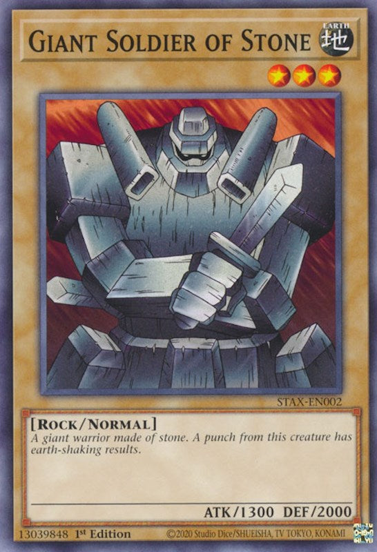 Giant Soldier of Stone [STAX-EN002] Common - Card Brawlers | Quebec | Canada | Yu-Gi-Oh!