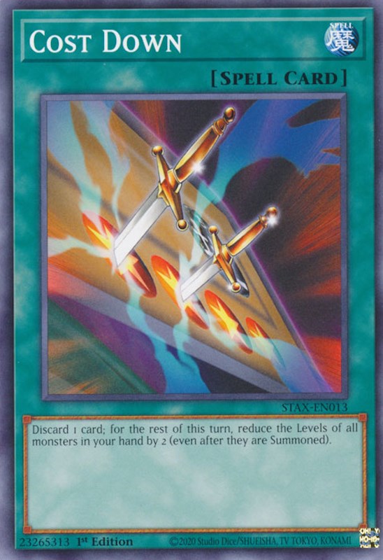 Cost Down [STAX-EN013] Common - Card Brawlers | Quebec | Canada | Yu-Gi-Oh!