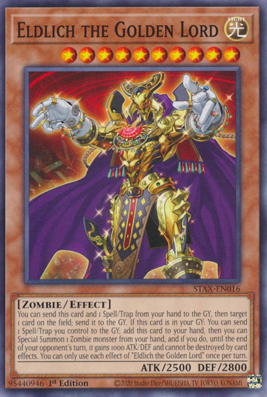 Eldlich the Golden Lord [STAX-EN016] Common - Card Brawlers | Quebec | Canada | Yu-Gi-Oh!