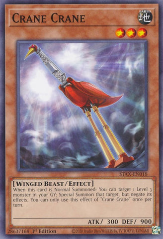 Crane Crane [STAX-EN018] Common - Card Brawlers | Quebec | Canada | Yu-Gi-Oh!