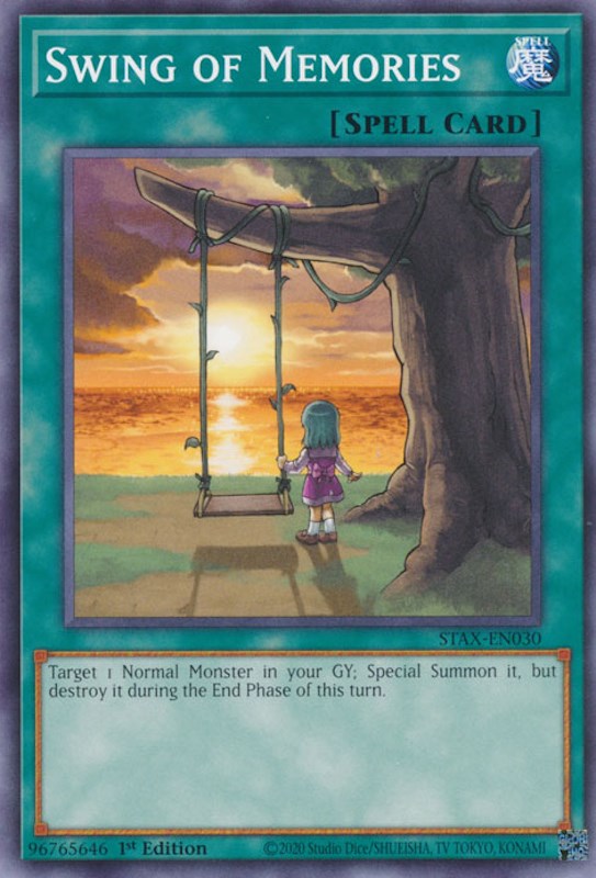 Swing of Memories [STAX-EN030] Common - Card Brawlers | Quebec | Canada | Yu-Gi-Oh!