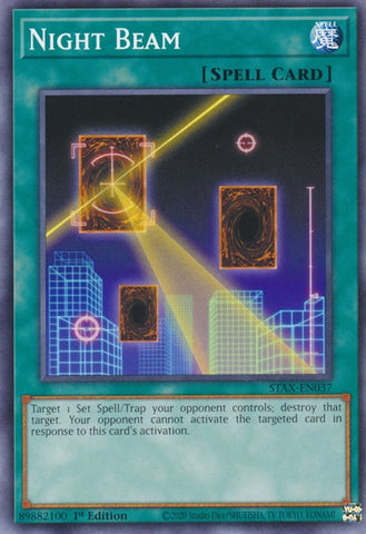 Night Beam [STAX-EN037] Common - Card Brawlers | Quebec | Canada | Yu-Gi-Oh!