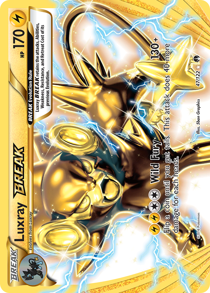 Luxray BREAK (47/122) [XY: BREAKpoint] - Card Brawlers | Quebec | Canada | Yu-Gi-Oh!