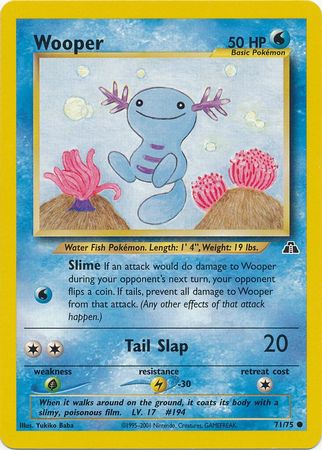 Wooper (71/75) [Neo Discovery Unlimited] - Card Brawlers | Quebec | Canada | Yu-Gi-Oh!