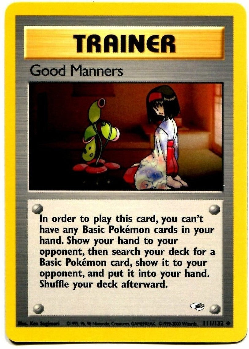 Good Manners (111/132) [Gym Heroes Unlimited] - Card Brawlers | Quebec | Canada | Yu-Gi-Oh!