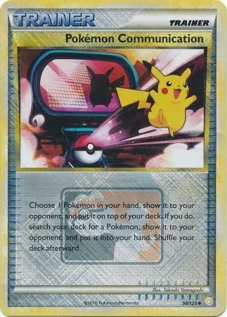 Pokemon Communication (98/123) (League Promo) [HeartGold & SoulSilver: Base Set] - Card Brawlers | Quebec | Canada | Yu-Gi-Oh!