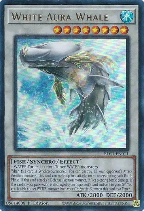 White Aura Whale [BLC1-EN011] Ultra Rare - Card Brawlers | Quebec | Canada | Yu-Gi-Oh!