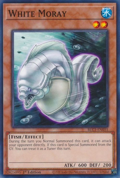 White Moray [BLC1-EN051] Common - Card Brawlers | Quebec | Canada | Yu-Gi-Oh!