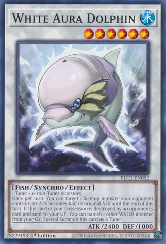 White Aura Dolphin [BLC1-EN052] Common - Card Brawlers | Quebec | Canada | Yu-Gi-Oh!