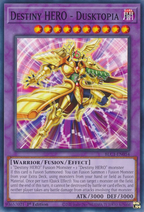 Destiny HERO - Dusktopia [BLC1-EN054] Common - Card Brawlers | Quebec | Canada | Yu-Gi-Oh!