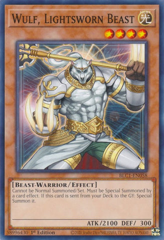 Wulf, Lightsworn Beast [BLC1-EN058] Common - Card Brawlers | Quebec | Canada | Yu-Gi-Oh!