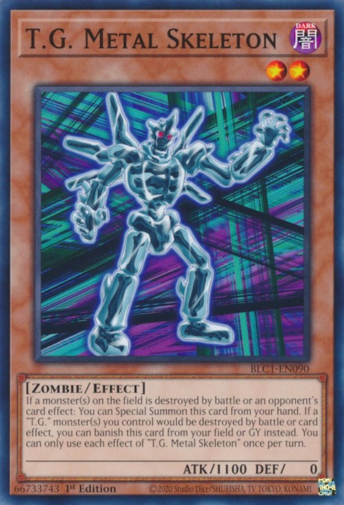 T.G. Metal Skeleton [BLC1-EN090] Common - Card Brawlers | Quebec | Canada | Yu-Gi-Oh!