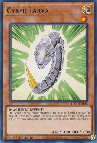 Cyber Larva [BLC1-EN108] Common - Card Brawlers | Quebec | Canada | Yu-Gi-Oh!