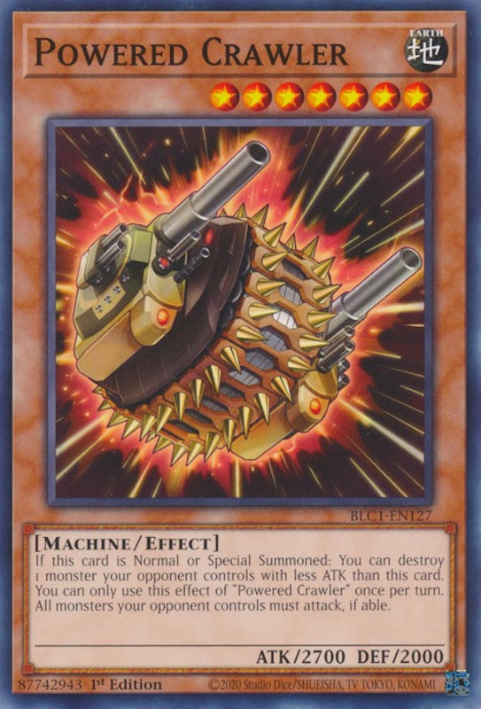 Powered Crawler [BLC1-EN127] Common - Card Brawlers | Quebec | Canada | Yu-Gi-Oh!