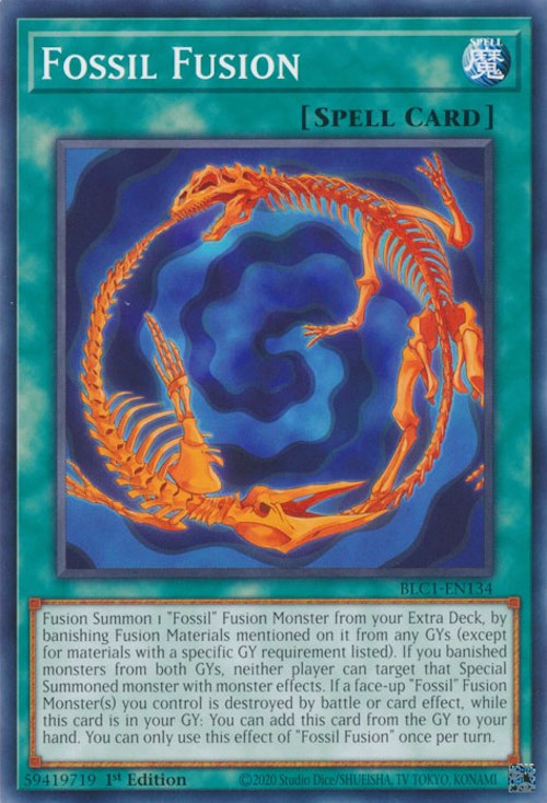 Fossil Fusion [BLC1-EN134] Common - Card Brawlers | Quebec | Canada | Yu-Gi-Oh!