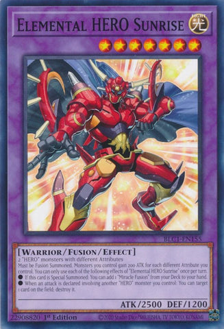 Elemental HERO Sunrise [BLC1-EN155] Common - Card Brawlers | Quebec | Canada | Yu-Gi-Oh!