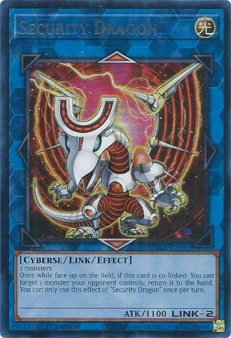 Security Dragon (Silver) [BLC1-EN043] Ultra Rare - Card Brawlers | Quebec | Canada | Yu-Gi-Oh!