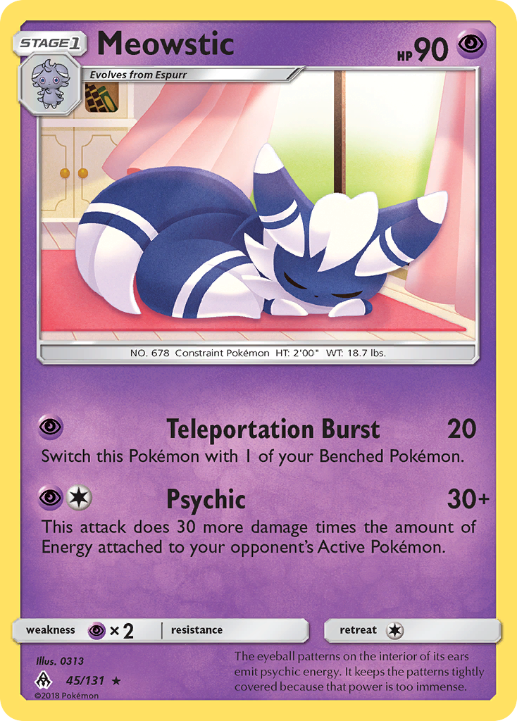 Meowstic (45/131) [Sun & Moon: Forbidden Light] - Card Brawlers | Quebec | Canada | Yu-Gi-Oh!