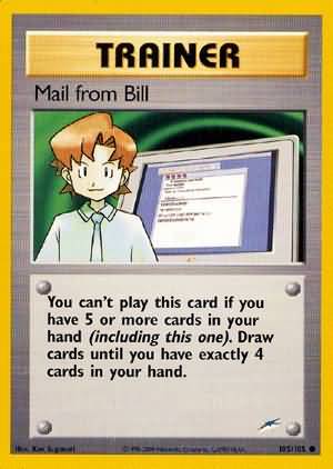Mail from Bill (105/105) [Neo Destiny Unlimited] - Card Brawlers | Quebec | Canada | Yu-Gi-Oh!