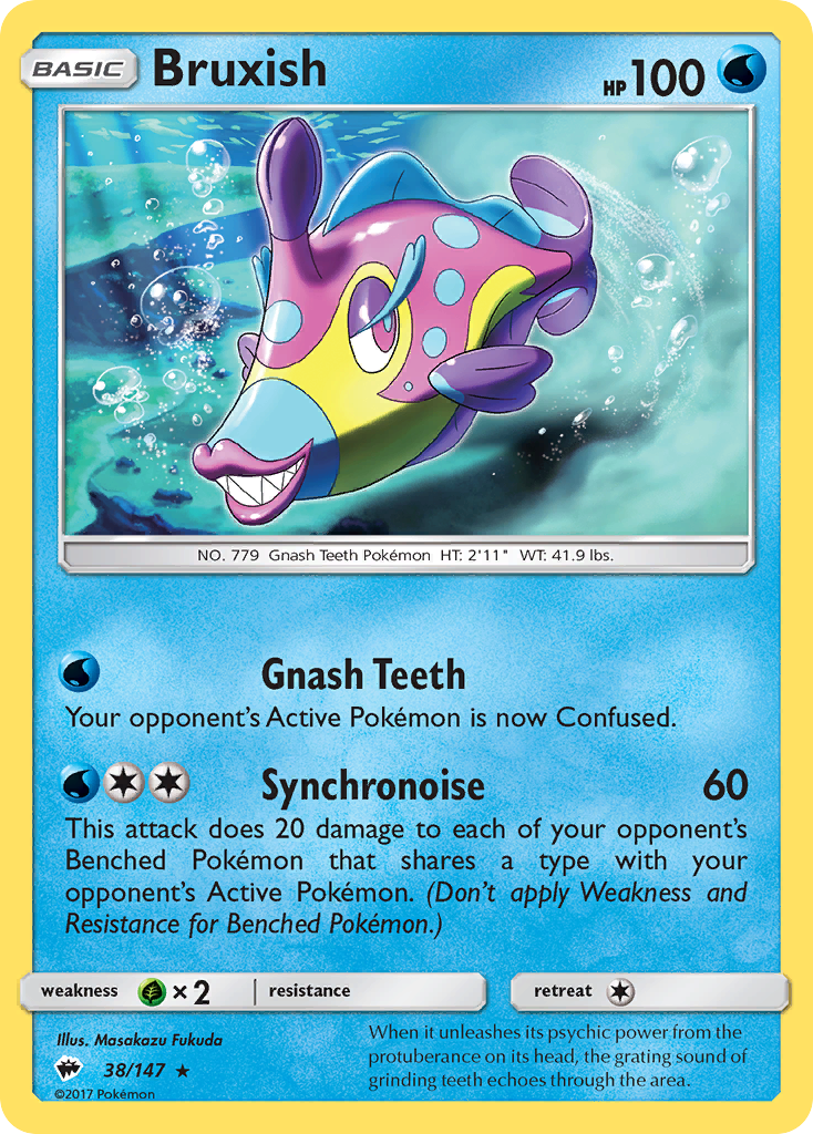 Bruxish (38/147) [Sun & Moon: Burning Shadows] - Card Brawlers | Quebec | Canada | Yu-Gi-Oh!