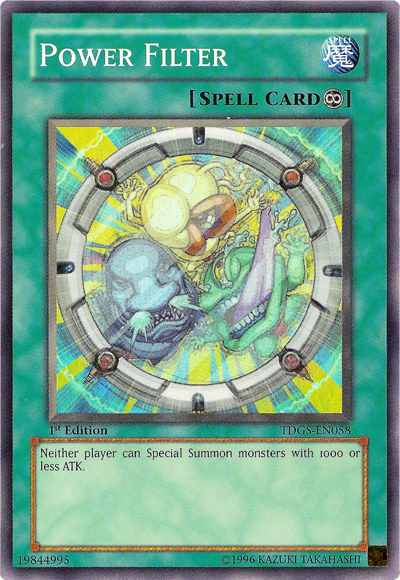 Power Filter [TDGS-EN058] Super Rare - Card Brawlers | Quebec | Canada | Yu-Gi-Oh!