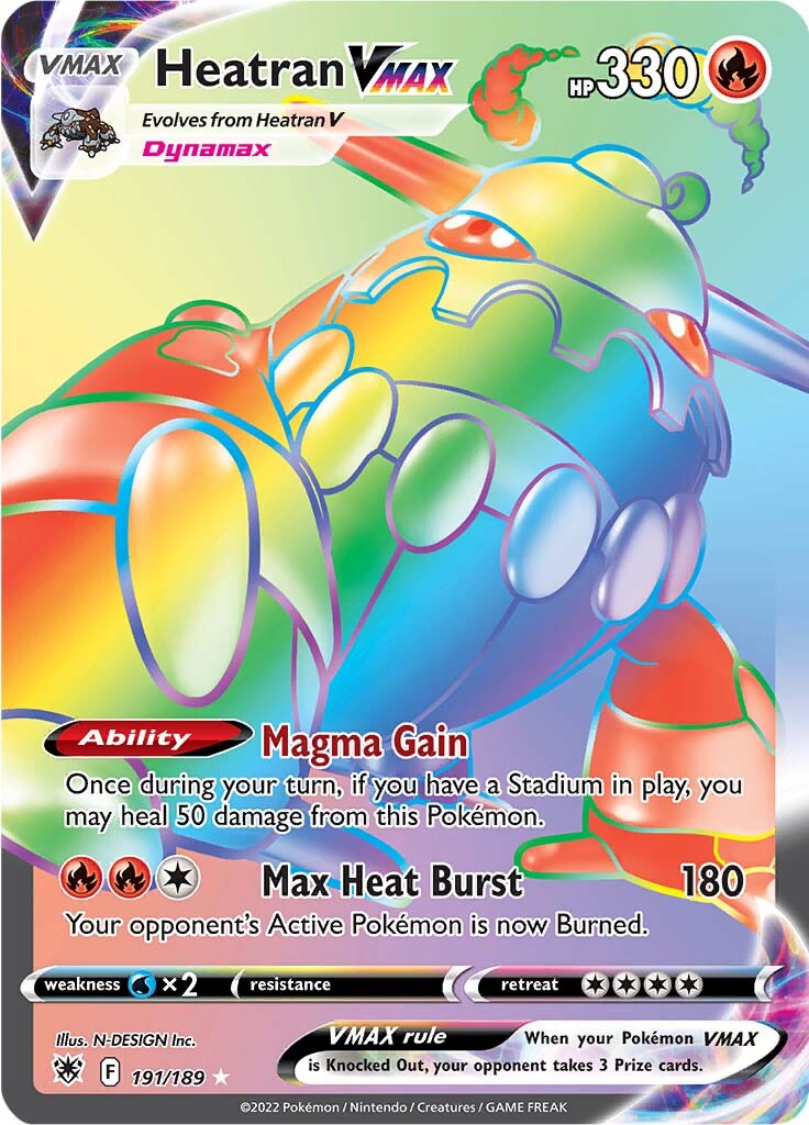 Heatran VMAX (191/189) [Sword & Shield: Astral Radiance] - Card Brawlers | Quebec | Canada | Yu-Gi-Oh!