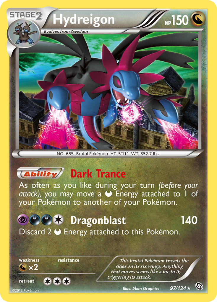Hydreigon (97/124) [Black & White: Dragons Exalted] - Card Brawlers | Quebec | Canada | Yu-Gi-Oh!