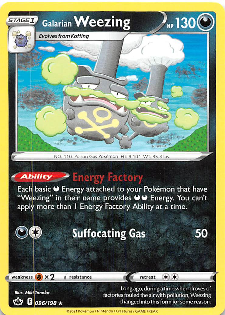 Galarian Weezing (096/198) [Sword & Shield: Chilling Reign] - Card Brawlers | Quebec | Canada | Yu-Gi-Oh!