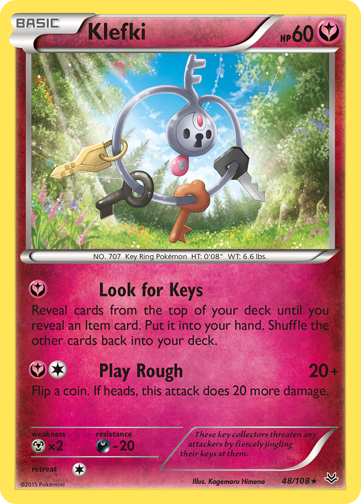 Klefki (48/108) [XY: Roaring Skies] - Card Brawlers | Quebec | Canada | Yu-Gi-Oh!