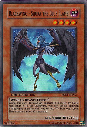 Blackwing - Shura the Blue Flame [RGBT-ENPP2] Super Rare - Yu-Gi-Oh! - Card Brawlers | Quebec | Canada |