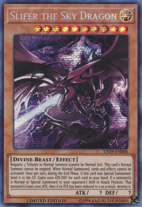 Slifer the Sky Dragon [TN19-EN008] Prismatic Secret Rare - Card Brawlers | Quebec | Canada | Yu-Gi-Oh!