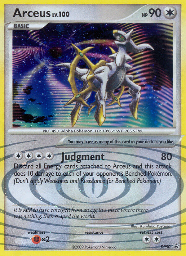 Arceus (DP50) [Diamond & Pearl: Black Star Promos] - Card Brawlers | Quebec | Canada | Yu-Gi-Oh!