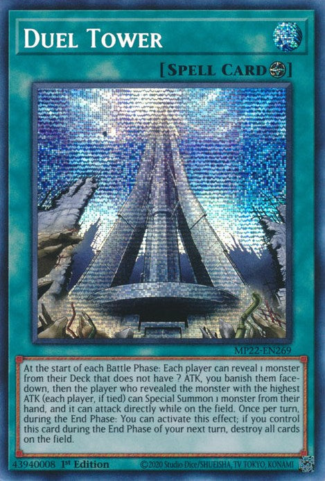 Duel Tower [MP22-EN269] Prismatic Secret Rare - Card Brawlers | Quebec | Canada | Yu-Gi-Oh!