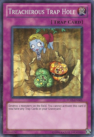 Treacherous Trap Hole [TU03-EN005] Super Rare - Card Brawlers | Quebec | Canada | Yu-Gi-Oh!