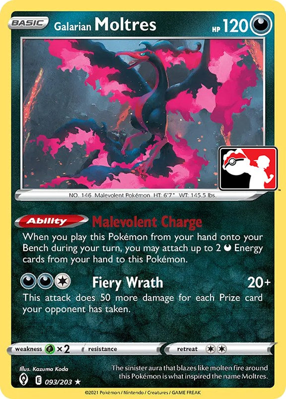 Galarian Moltres (093/203) [Prize Pack Series One] - Card Brawlers | Quebec | Canada | Yu-Gi-Oh!