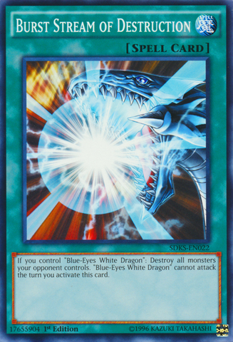 Burst Stream of Destruction [SDKS-EN022] Common - Yu-Gi-Oh! - Card Brawlers | Quebec | Canada |