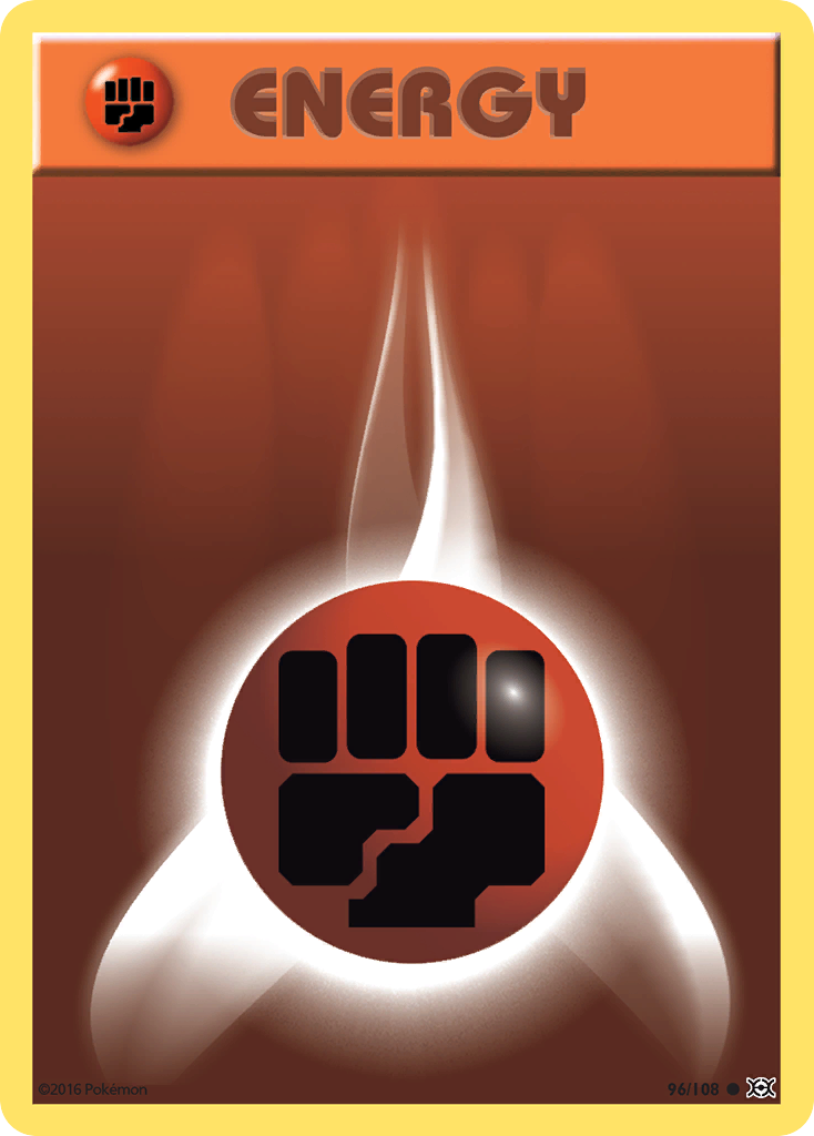 Fighting Energy (96/108) [XY: Evolutions] - Card Brawlers | Quebec | Canada | Yu-Gi-Oh!