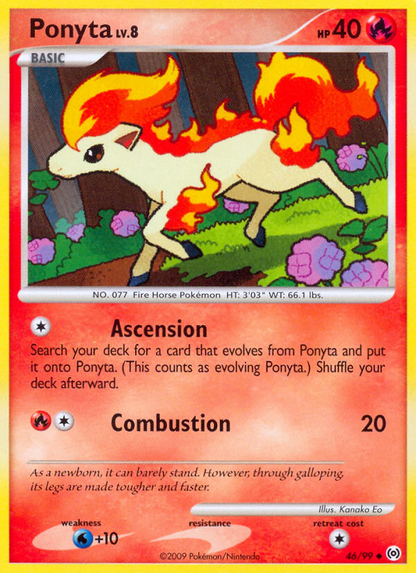 Ponyta (46/99) [Platinum: Arceus] - Card Brawlers | Quebec | Canada | Yu-Gi-Oh!