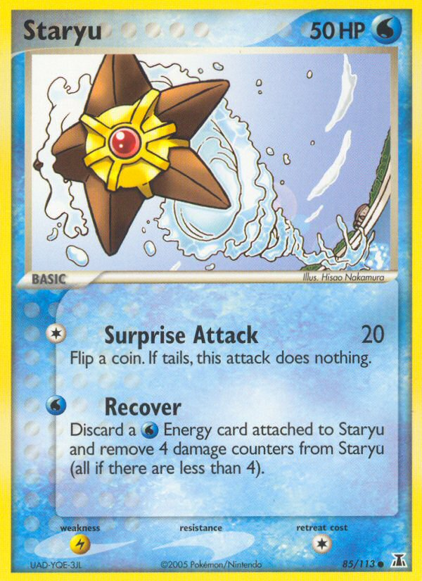 Staryu (85/113) [EX: Delta Species] - Card Brawlers | Quebec | Canada | Yu-Gi-Oh!