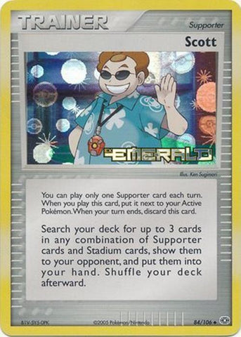 Scott (84/106) (Stamped) [EX: Emerald] - Card Brawlers | Quebec | Canada | Yu-Gi-Oh!