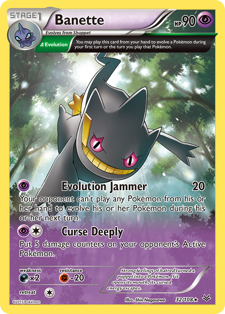 Banette (32/108) [XY: Roaring Skies] - Card Brawlers | Quebec | Canada | Yu-Gi-Oh!