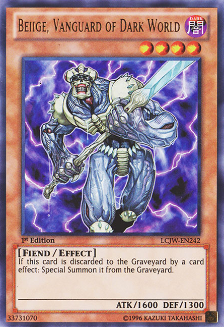 Beiige, Vanguard of Dark World [LCJW-EN242] Ultra Rare - Card Brawlers | Quebec | Canada | Yu-Gi-Oh!