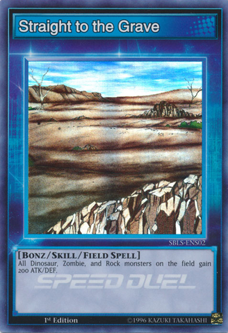 Straight to the Grave [SBLS-ENS02] Super Rare - Card Brawlers | Quebec | Canada | Yu-Gi-Oh!